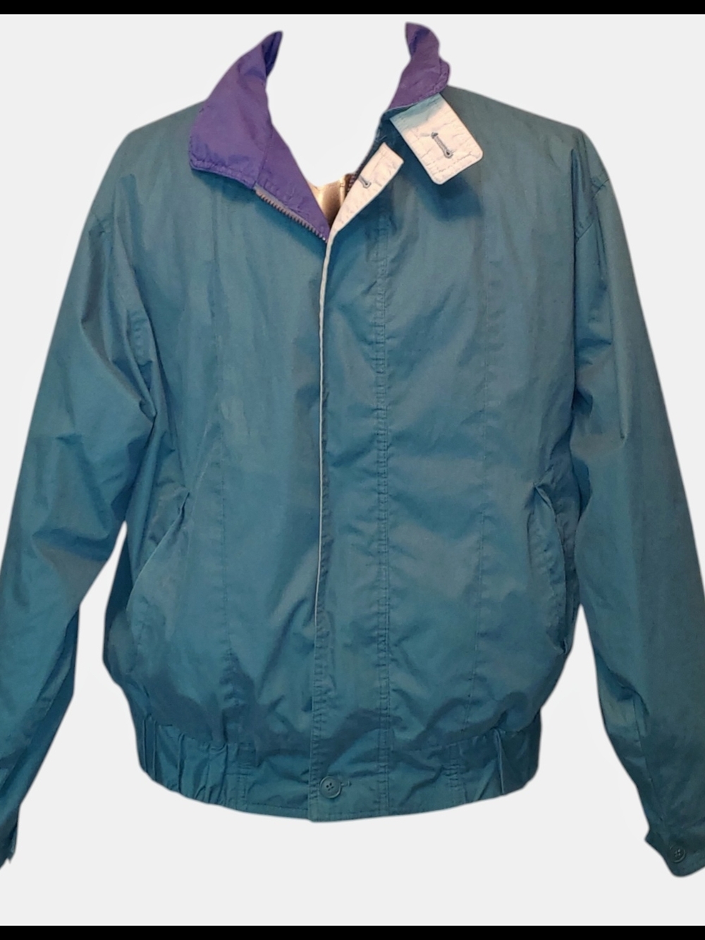 Vintage London Fog Limited Edition Teal Windbreaker - Picture 2 of 7